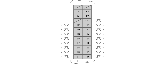 Connection /Parallel input