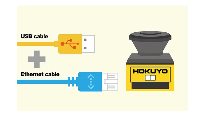 Can be set using USB or Ethernet!