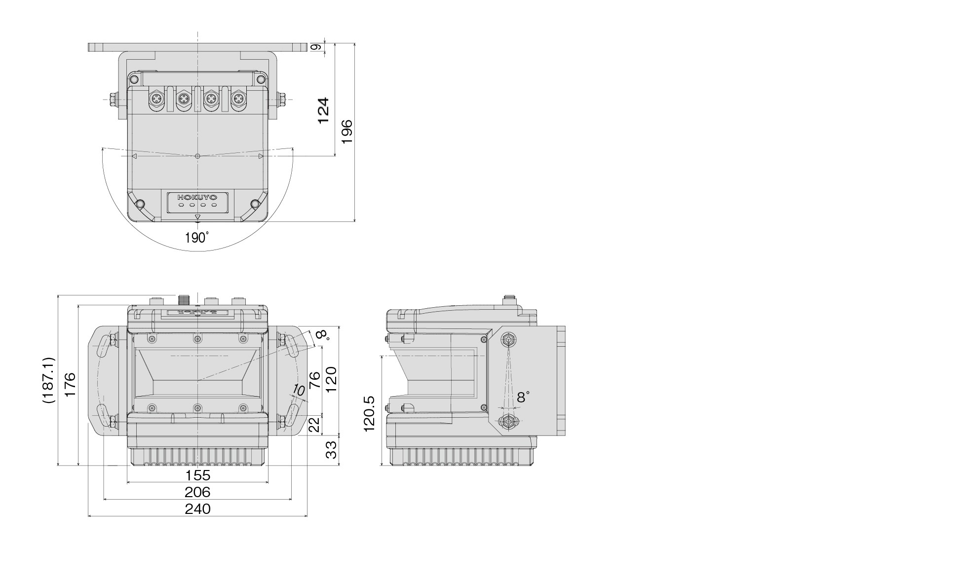 Rear mounting bracket