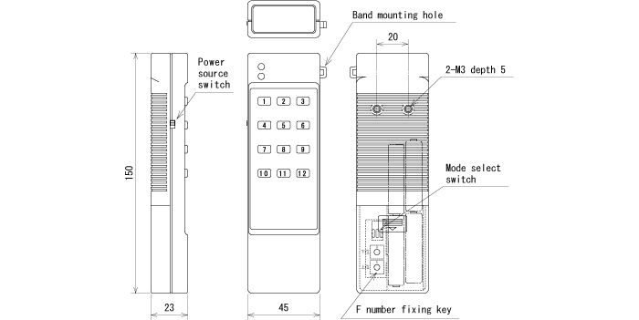 Transmitter / 12-point type