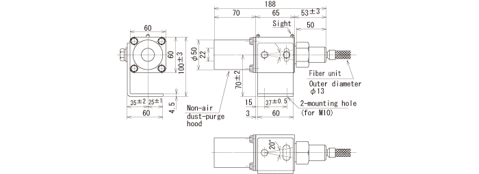 ●Sensor head / FHM-201