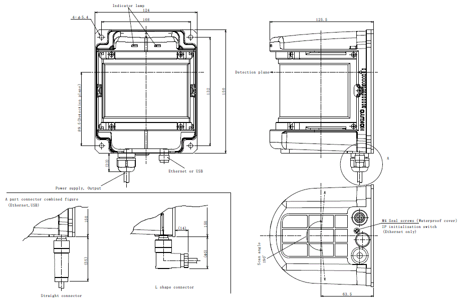 External dimension