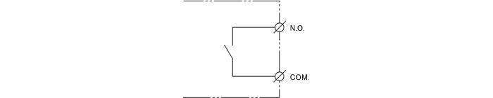 Contact output(1A relay)