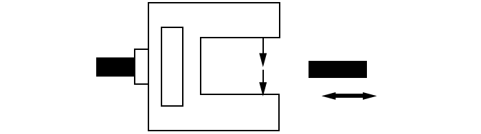 U-shaped sensor