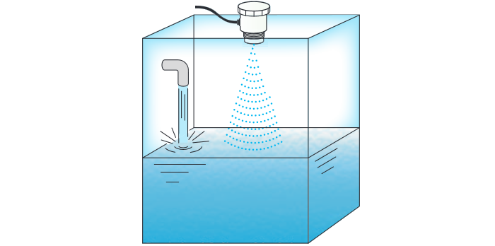 Ultrasonic level sensor