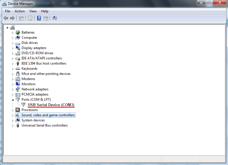 Precautions for connecting a USB type LiDAR to PC (Winsows 8, 8.1 or 10)