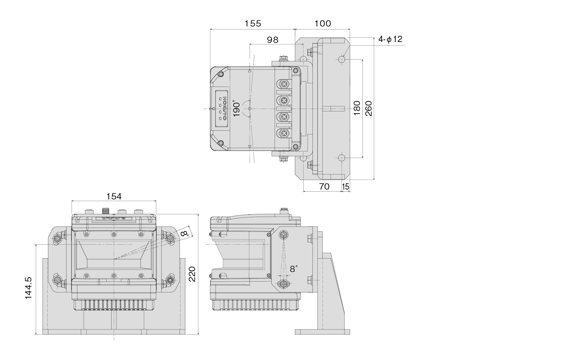 Base mounting bracket