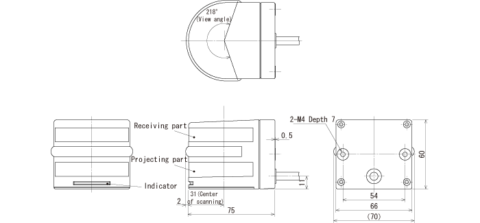 External dimension